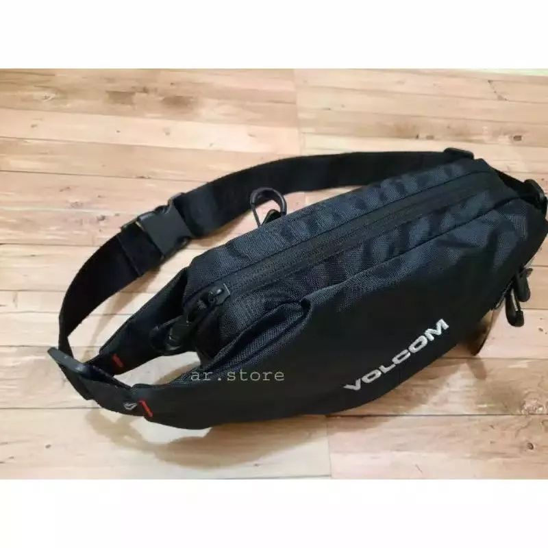 Tas Selempang Pria Waistbag Fashion Branded Distro Terbaru Tas Seri Volcom Quality Original