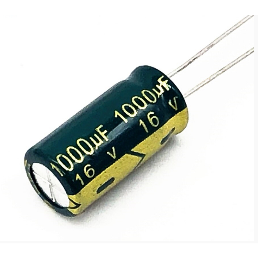 Kapasitor Capacitor ELCO Polar 1000uf 16v 1000 uf 16 V 1000 mikro 16 volt