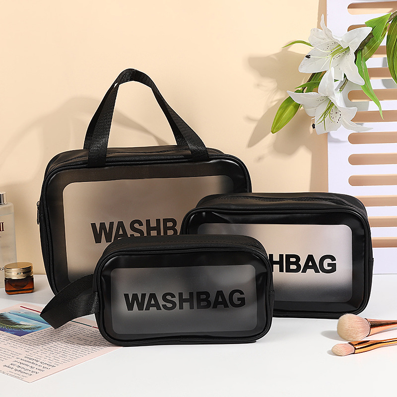 Tas Travel Kosmetik WASHBAG / Tas mandi waterproof Pria Wanita / travelling bag organizer