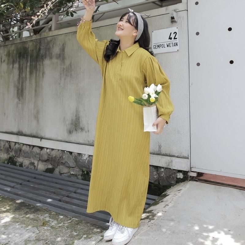 Polo Dress Amelia Lady Crush / Maxi Dress / Gamis Wanita