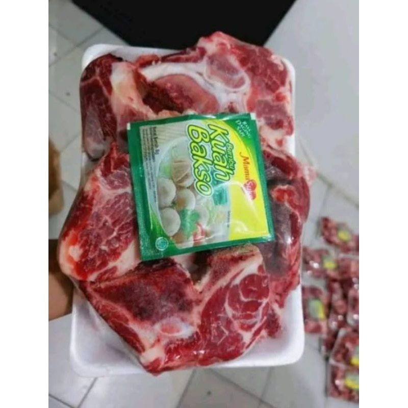 

IGON GONDRONG |TULANG IGA PREMIUM| IGA GONDRONG 1KG|ASHAFOODS BEKASI