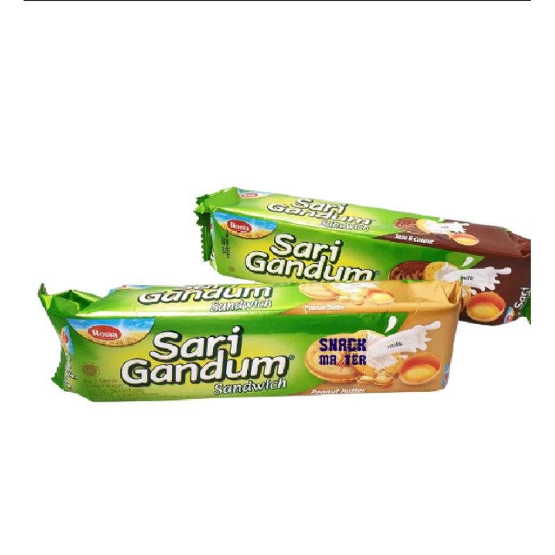 

ROMA BISKUIT SARI GANDUM KACANG/COKLAT 115 GR