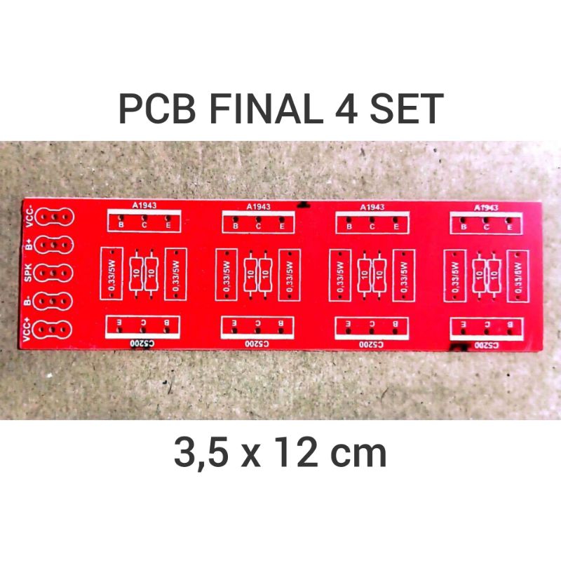 PCB FINAL 4 SET