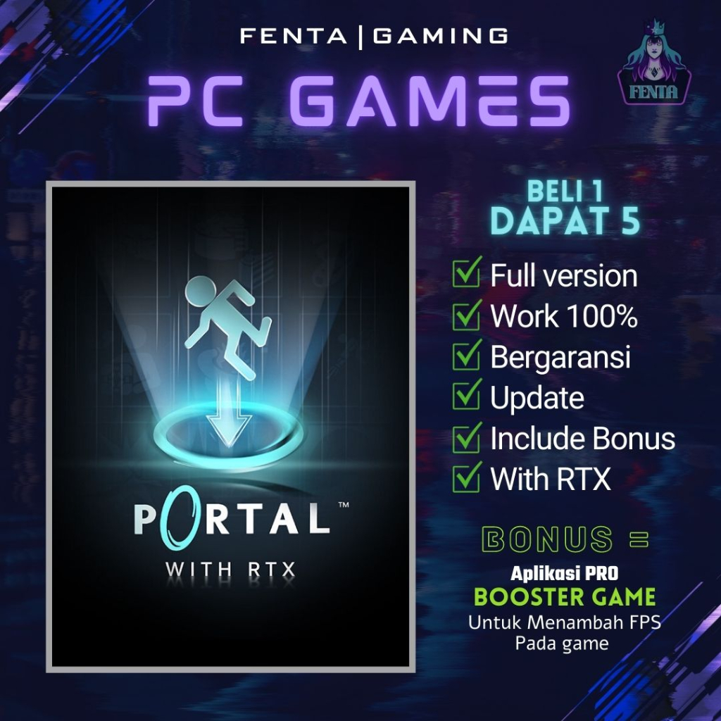 PORTAL WITH RTX - GAME PC - GAME LAPTOP