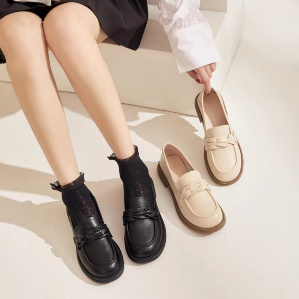 SEPATU WANITA LOAFERS 2023 / SEPATU DOCMART MUSM GUGUR PREMUM DM 40