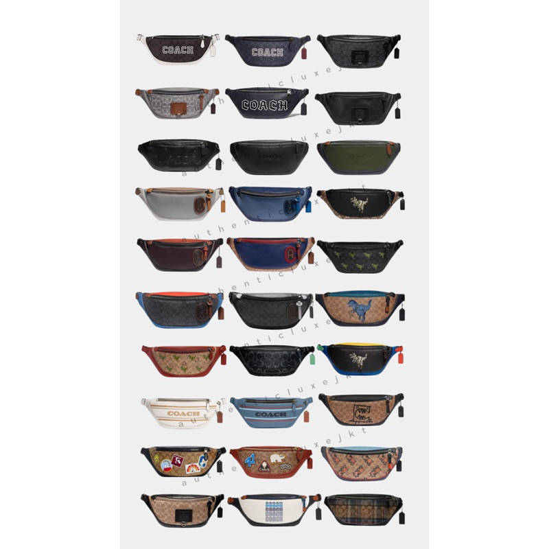 [READY SALE] CH MEN WAIST BAG BELT BAG (RIVINGTON / WARREN / LEAGUE)