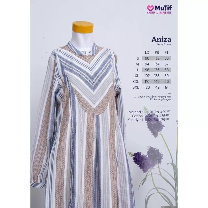Gamis Mutif Aniza | Gamis Mutif Terbaru | Gamis Salur | Gamis Terbaru | Gamis Mutif Terbaru | Gamis 