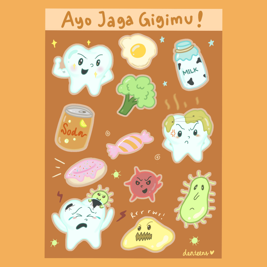 

Sticker Pack Ayo Jaga Gigimu!