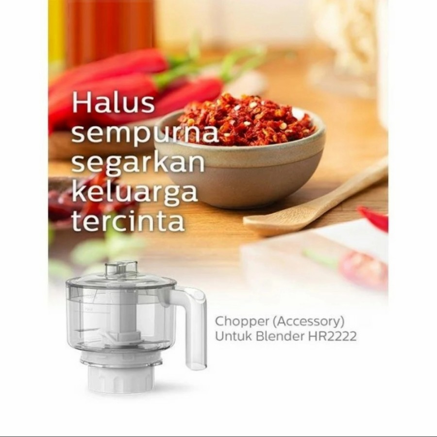 PHILIPS Food Chopper HR 3210/55 CHOPPER UNTUK HR2221 HR2222 / HR3210