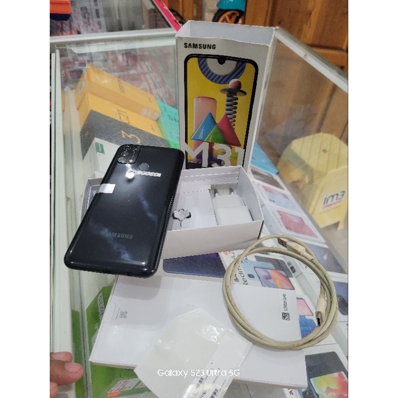 SAMSUNG GALAXY M31 6/128 bekas seperti baru
