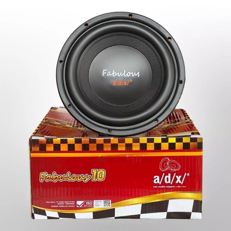 Subwoofer 10 inch A/D/X ADX Fabulous Double Coil