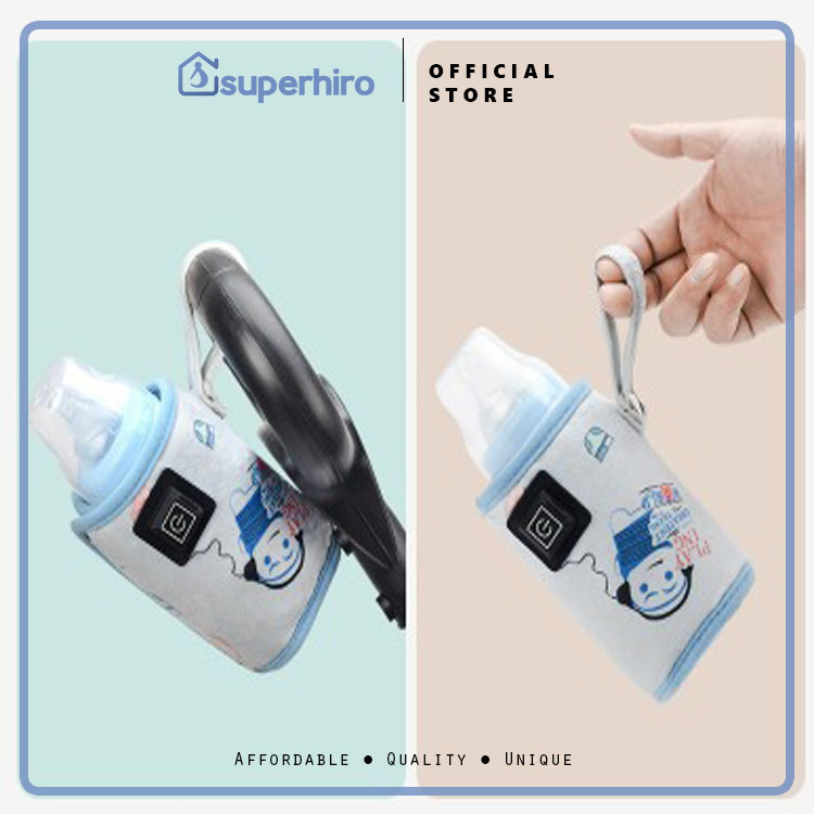 Fast Bottle Warmer Penghangat Botol Susu Bayi Portable Pemanas Botol