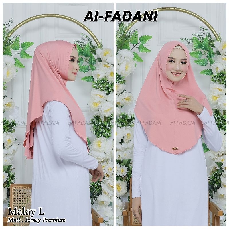 Hijab/Jilbab Malay Jersey L