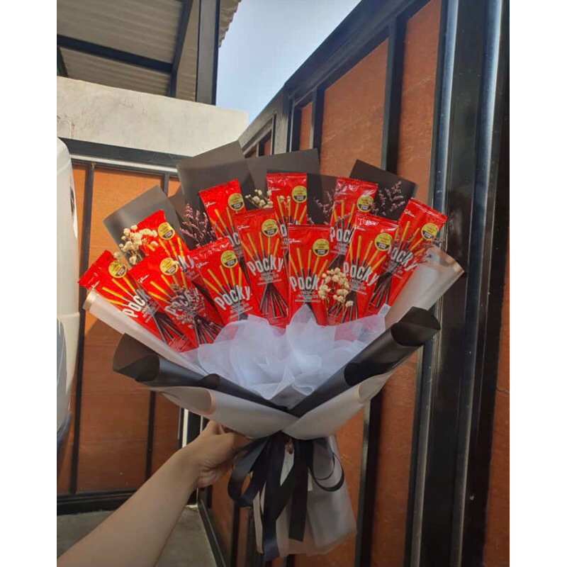 BUCKET SNACK POCKY MURAH/BOUQUET WISUDA/BUKET WISUDA/BUCKET MURAH