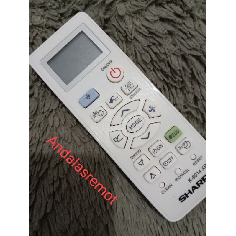 REMOT REMOTE AC SHARP CRMC-901 JBEZ ORIGINAL QUALITY ION PLASMACLUSTER BABY