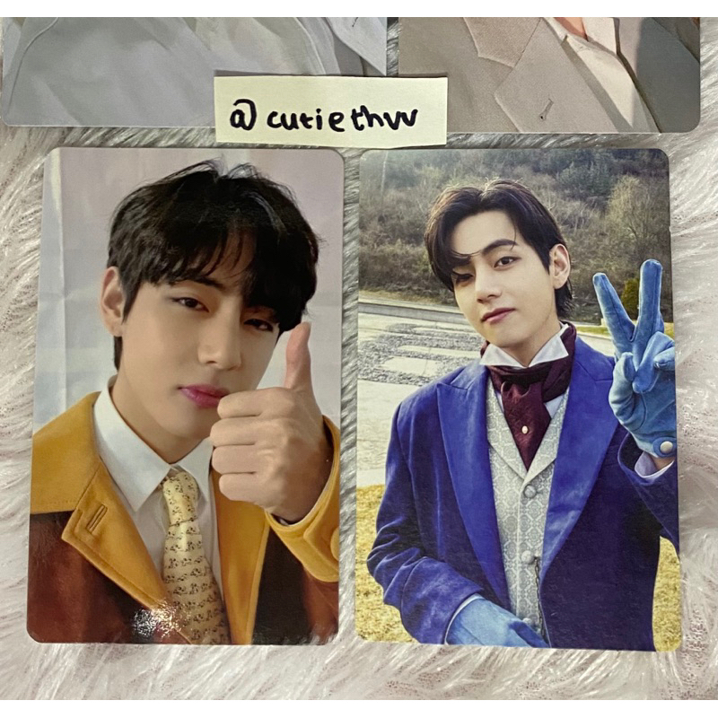 PHOTOCARD PC RPC TAEHYUNG PHOTOFOLIO ME MYSELF AND V VEAUTIFUL DAYS OFFICIAL