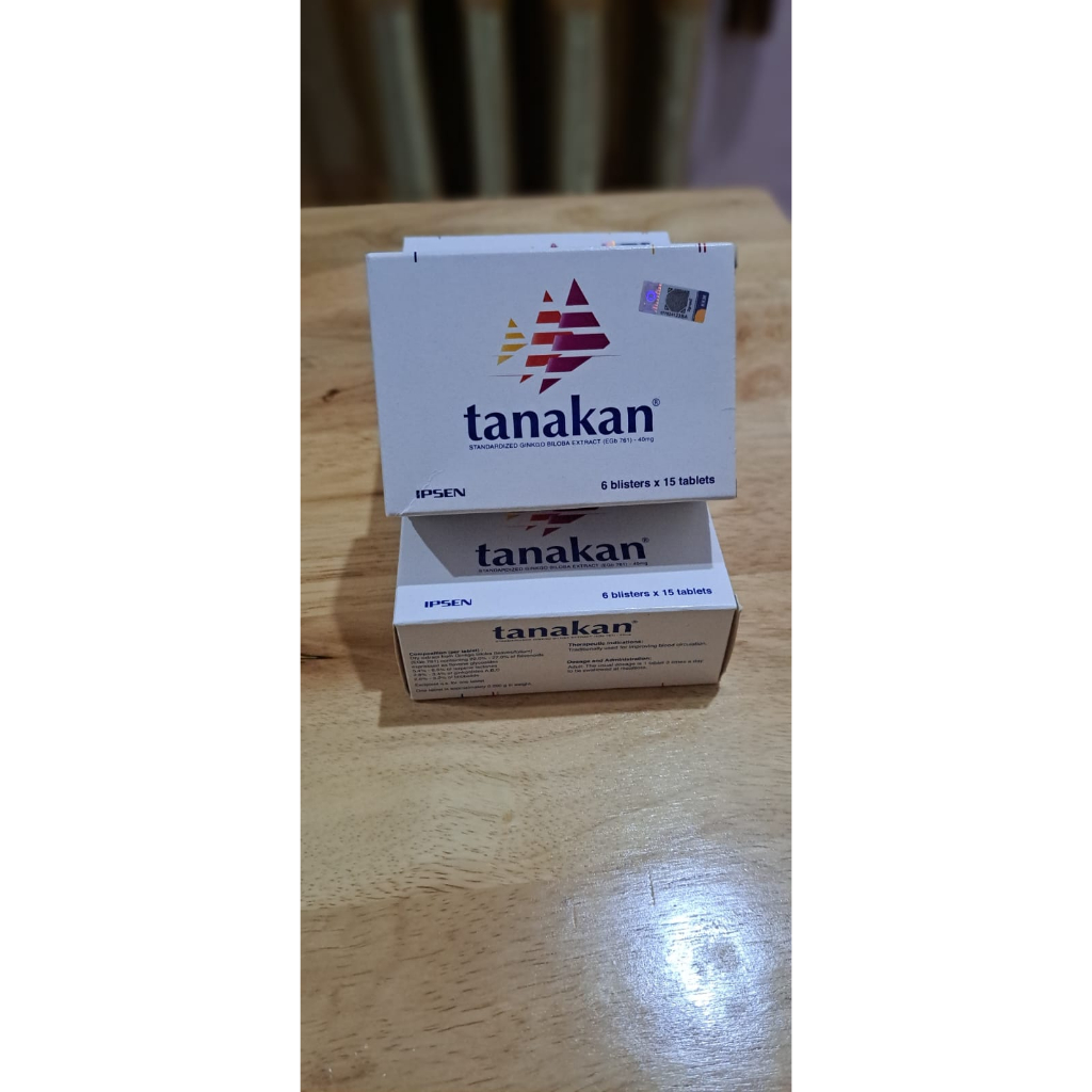 Tanakan 40mg 6x15 Ginkgo Biloba Malay