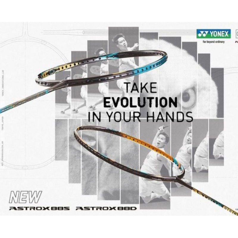 RAKET BADMINTON YONEX ASTROX 88D PRO GRADE ORI