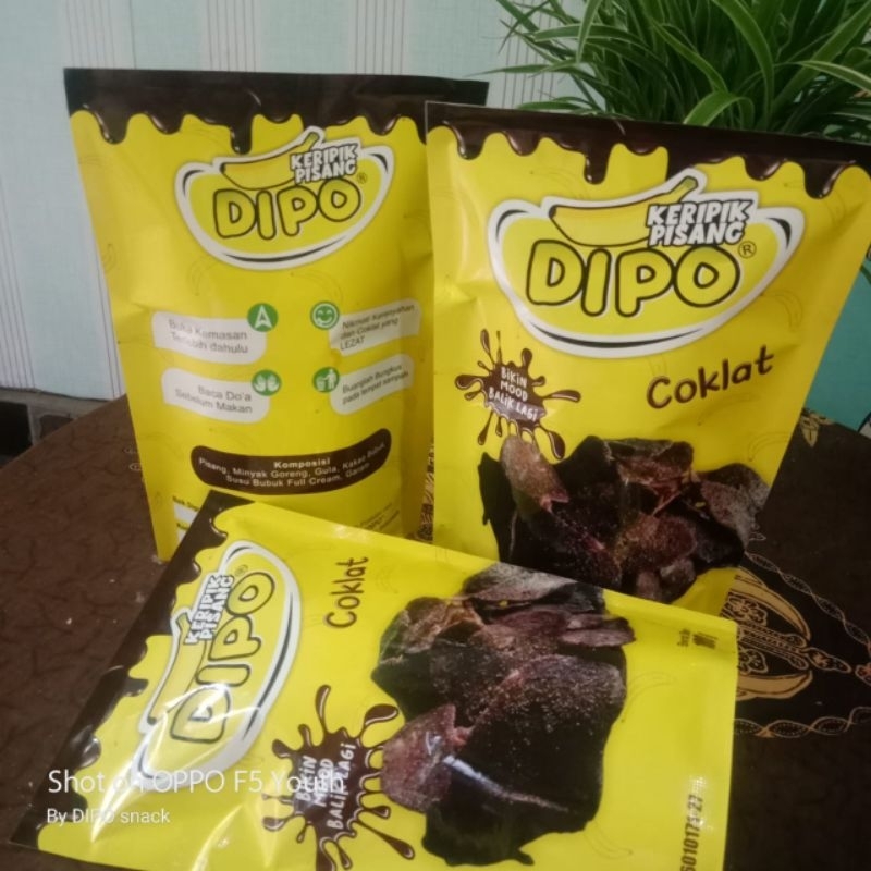 

keripik pisang coklat