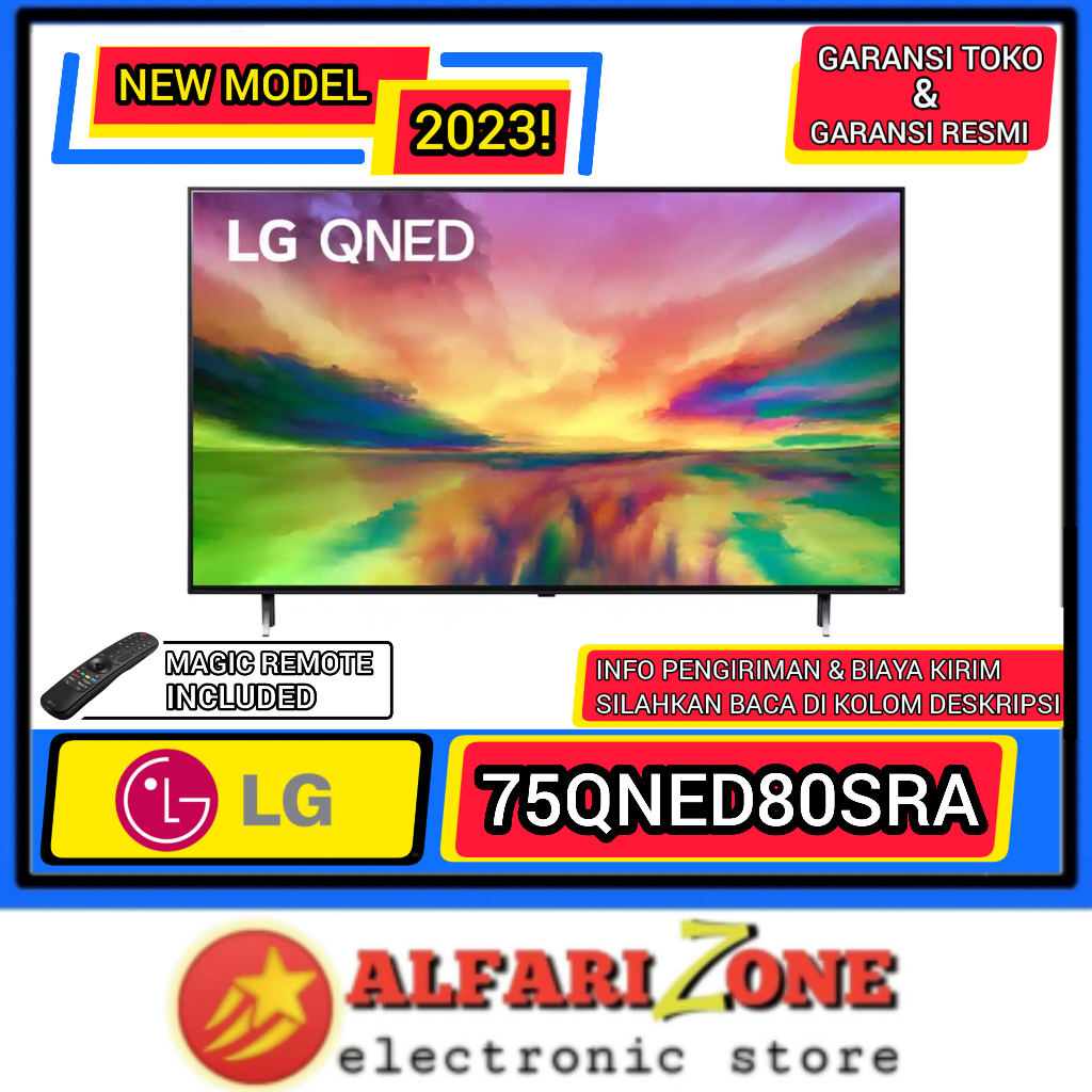 LG 75QNED80SRA Smart tv LG 75 inch 4K QNED 75QNED80 75QNED QNED80SRA
