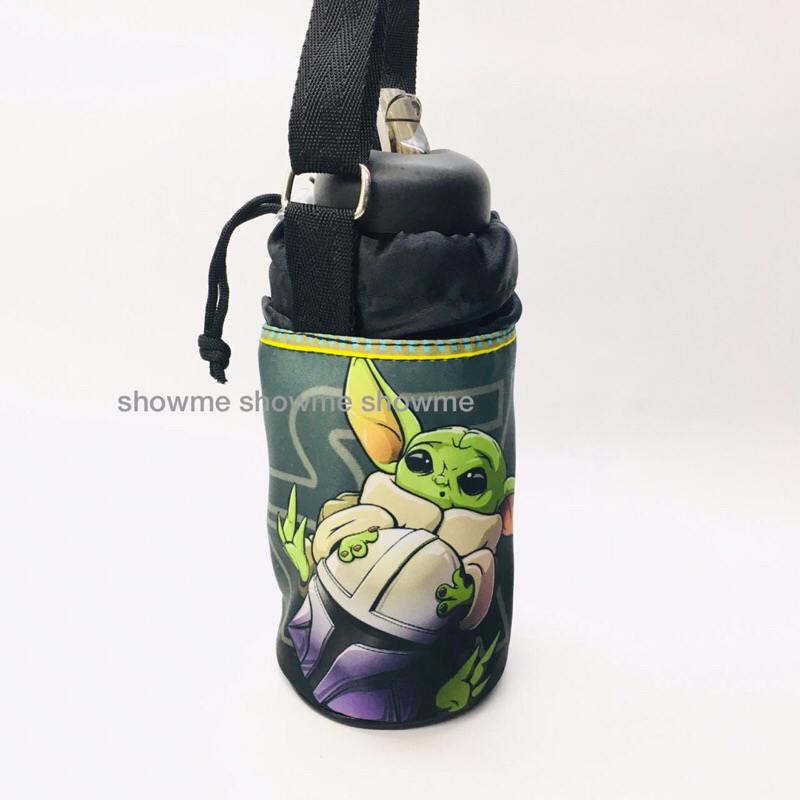 Showme tas botol minum anak sekolah laki karakter premium cetakan anti luntur BANY STAR WARS -BANY YODA - BISA CUTOM