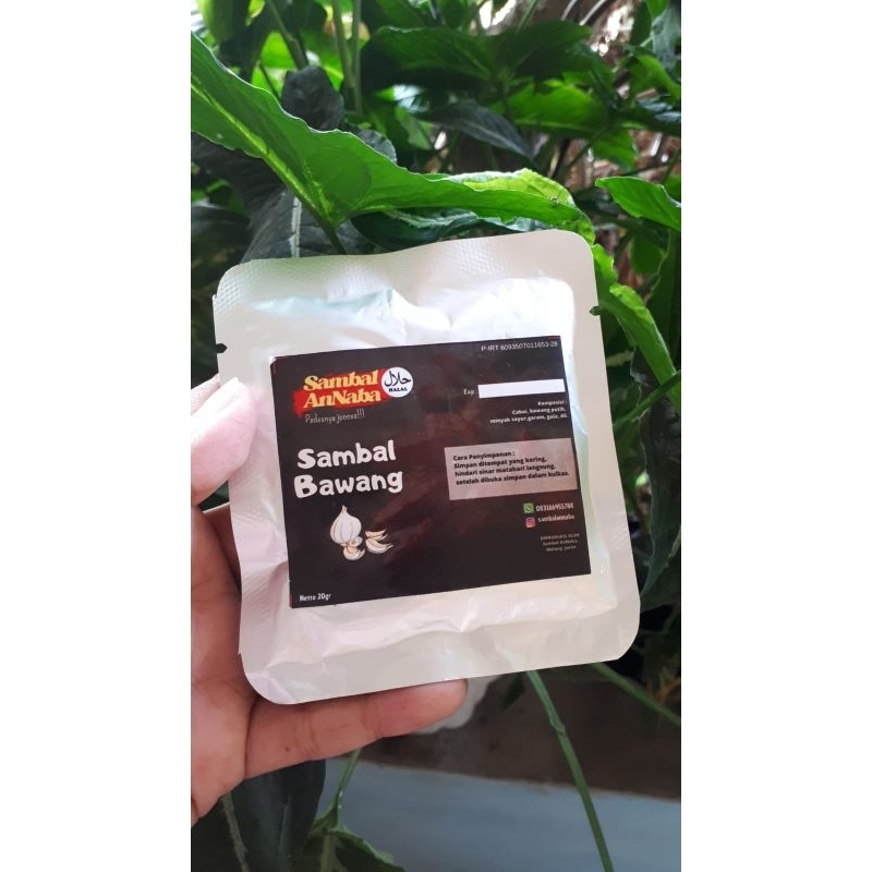

Sambal AnNaba net 20g Sambal Bawang