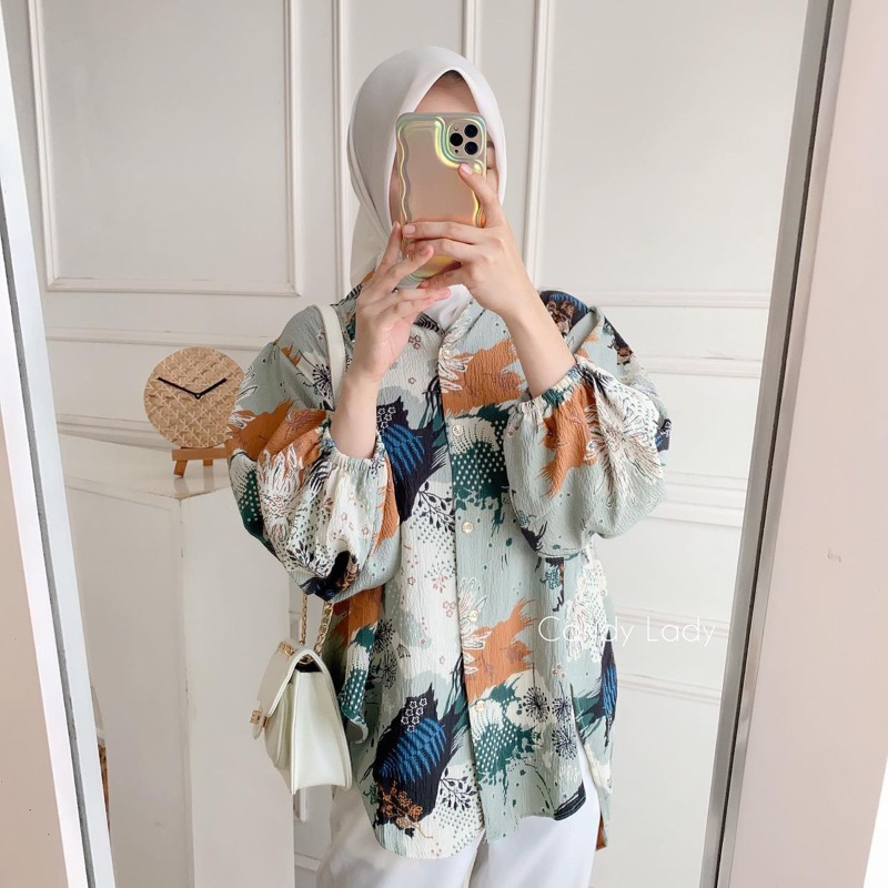 NADITA OVERSIZE BLOUSE