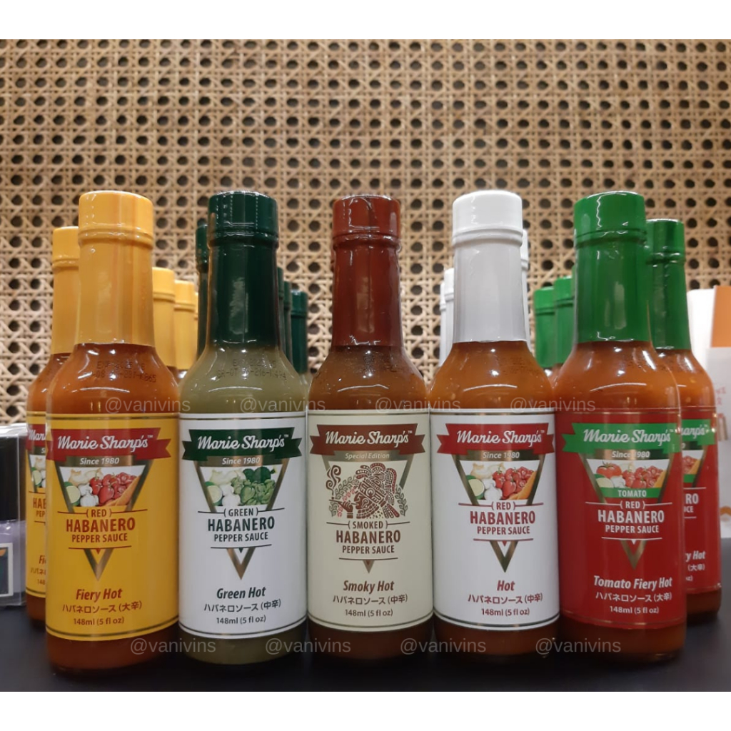 

BUY 1 GET 1 Marie Sharps Habanero Sauce Tabasco Jepang