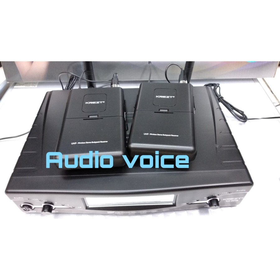 Mic Wireless Krezt KX-8858 Series Original Clip On