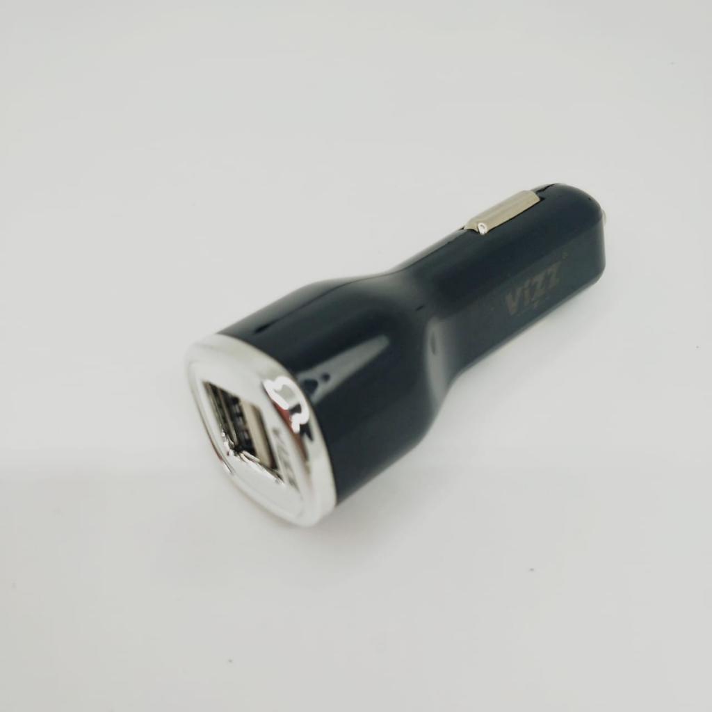 Car Charger / Saver Mobil / Cas Mobil Vizz VZ-CC30 2USB 2.4A Flash Cas Kabel Micro USB BY.MINIGO