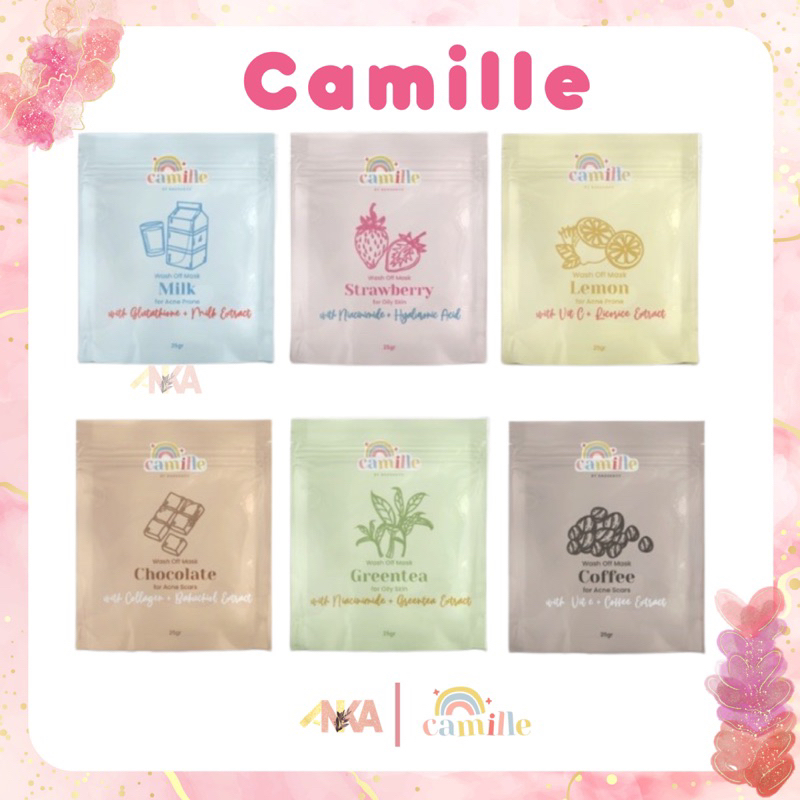 Camille Beauty Wash Off Mask (Masker Wajah)