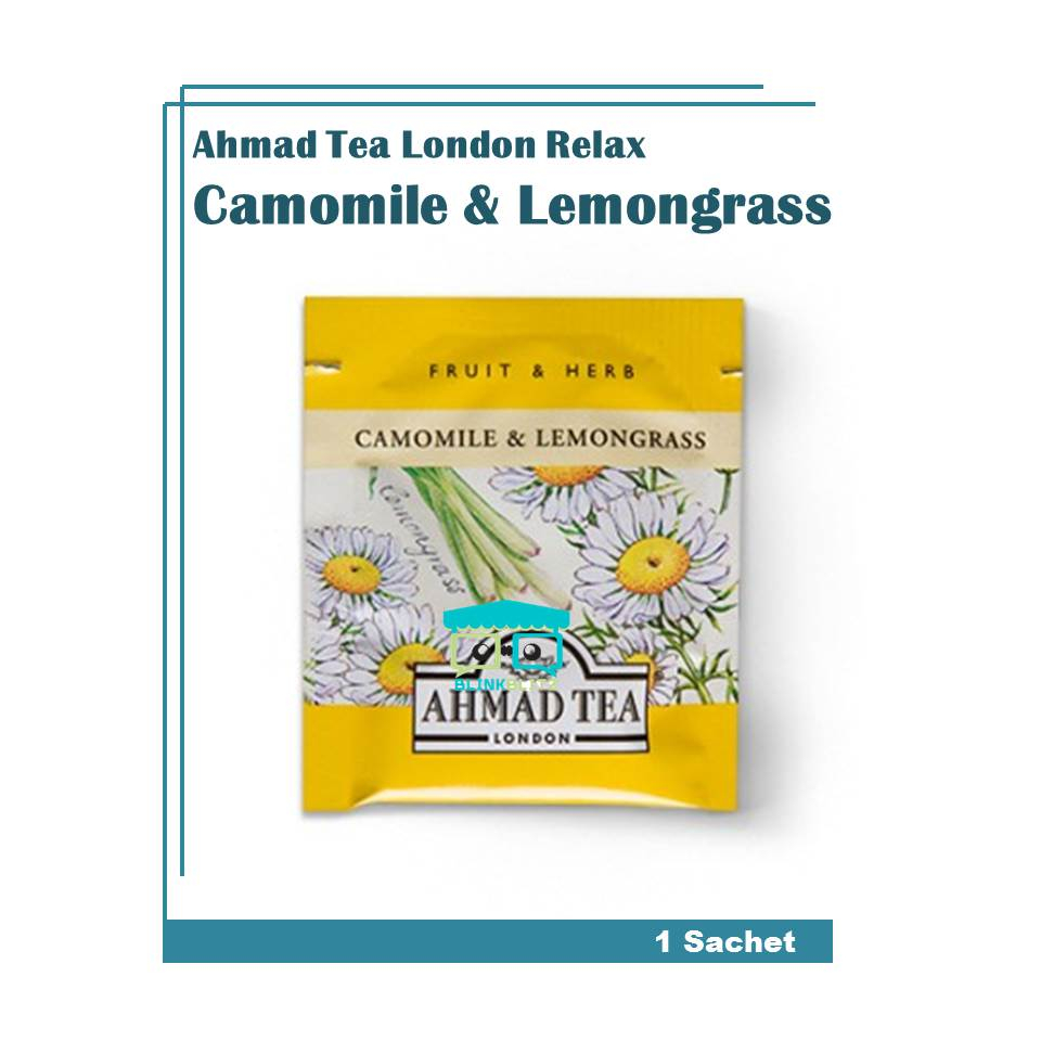 SACHET Ahmad Tea London Fruit &amp; Herbs RELAX CAMOMILE LEMONGRASS