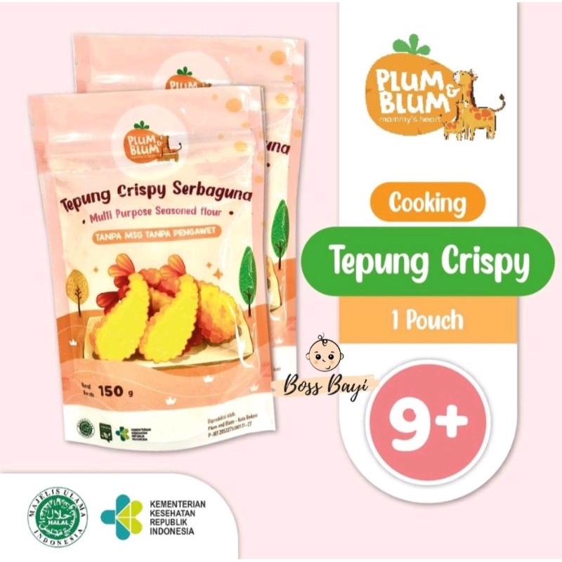 PLUM &amp; BLUM - Tepung Serbaguna Crispy Tanpa MSG cocok untuk MPASI