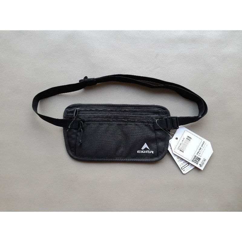 EIGER MONBELT 1.0 WAISTBAG SLIM COMPACT PASSPORT MONEY CARD