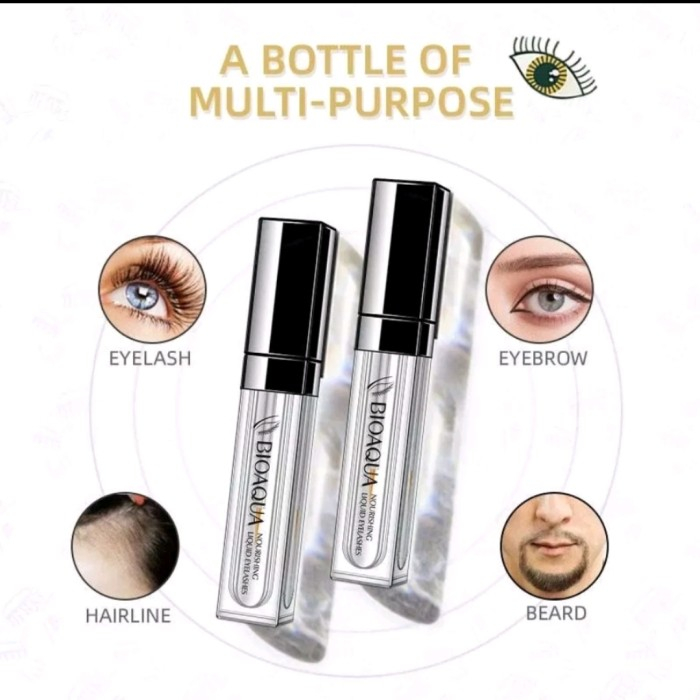 BIOAQUA NOURISHING LIQUID EYELASHES SERUM 9ML SERUM PEMANJANG BULU MAT