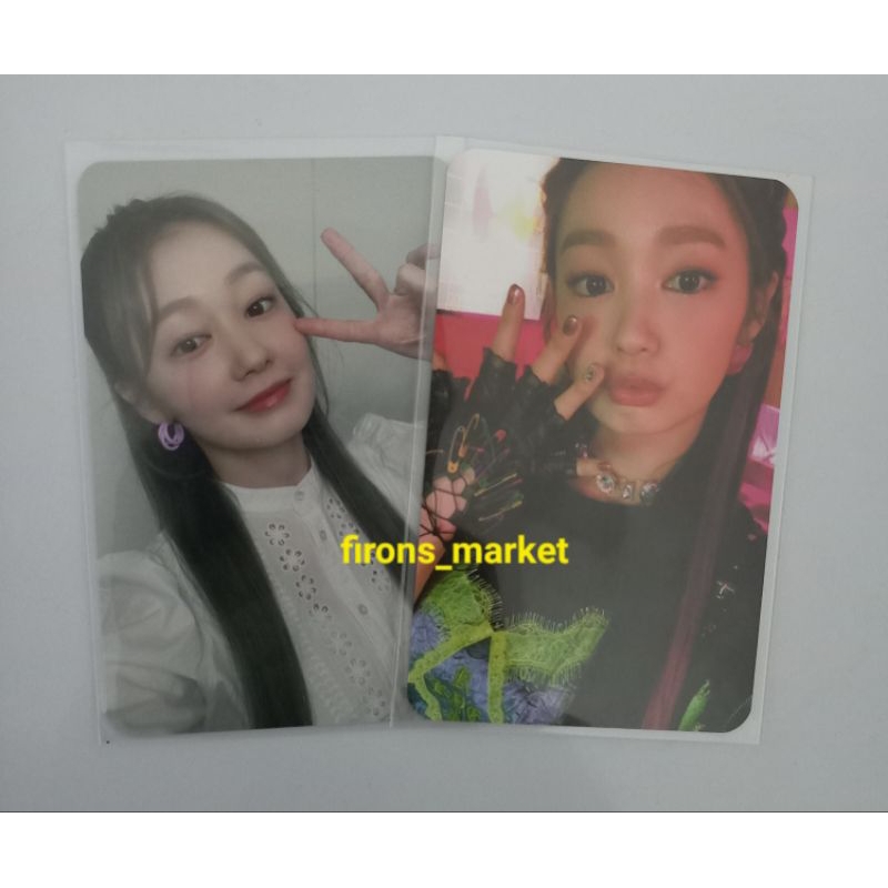 photocard secret number lea who dis soundwave got that boom