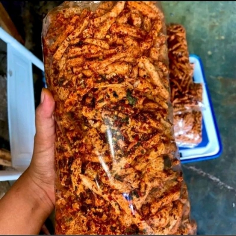 

basreng sultan bandung viral tiktok 250gram pedas daun jeruk