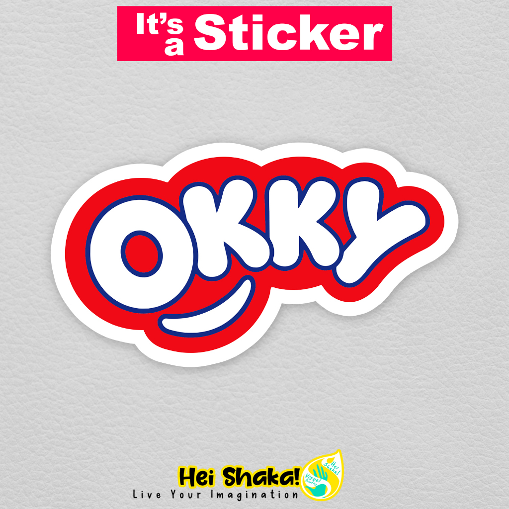 Heishaka Stiker Okky Boy Sticker Vinyl Anti Air