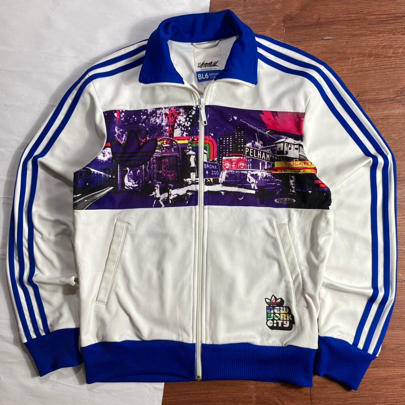 Tracktop Adidas Trefoil X Bronx New york City Second Original