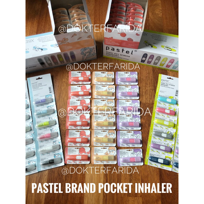 Pastel Brand Pocket Inhaler - Original Thailand