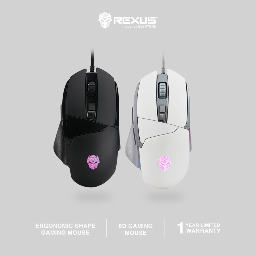 Rexus Xierra X18 RIFLE RGB Gaming Mouse