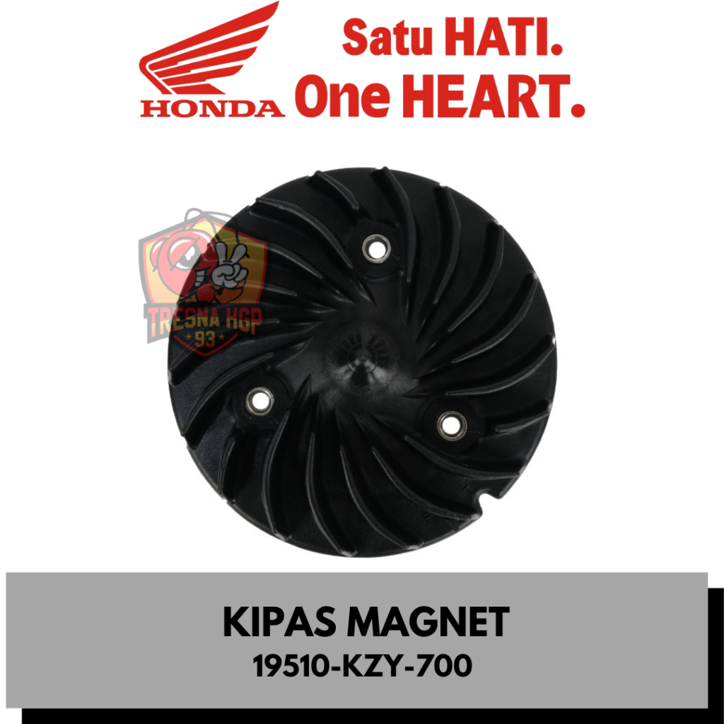 19510-KZY-700 KIPAS MAGNET PCX 150 CBU ORIGINAL | FAN COMP COOLING 19510KZY700
