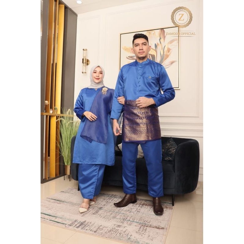 Stelan Kebaya Kurung Melayu Corla Original