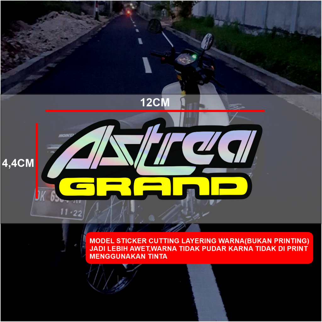 STICKER ASTREA GRAND CUTTING