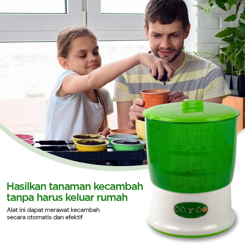 JIQI Mesin Kecambah Otomatis Intelligent Bean Sprouts Maker Electric - DYJ-A01