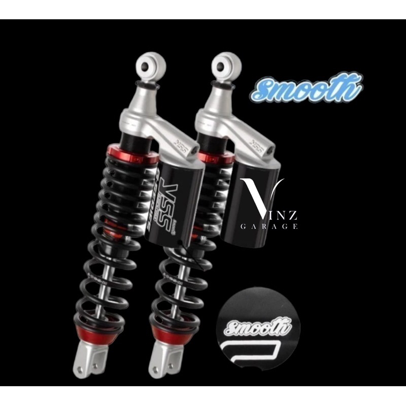 Shock YSS G Plus Smooth PCX 160 // Original By YSS SUspension // Shock YSS Pcx 160 Black // Red Orig