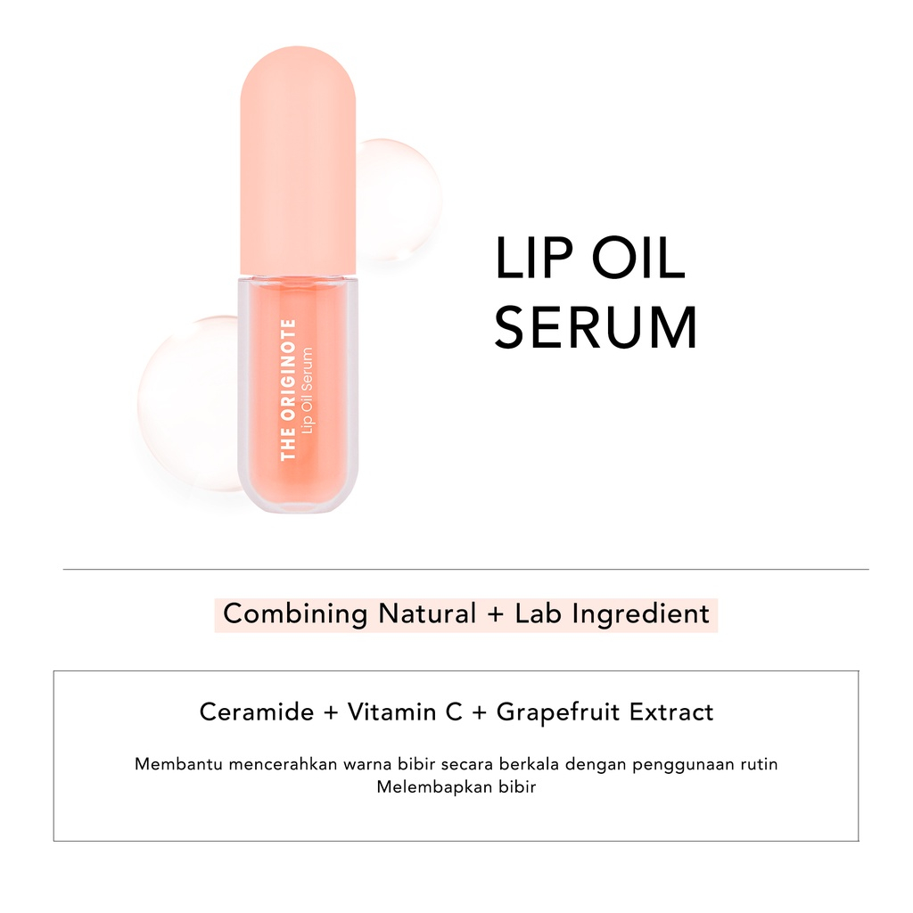 The Originote Lip Oil Serum - Serum Bibir