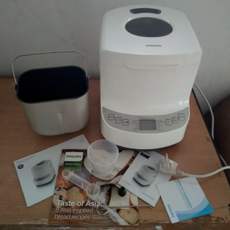 [PRELOVED] Philips Bread Maker Viva Collection HD9045 600W Mesin Pembuat Roti Otomatis Machine
