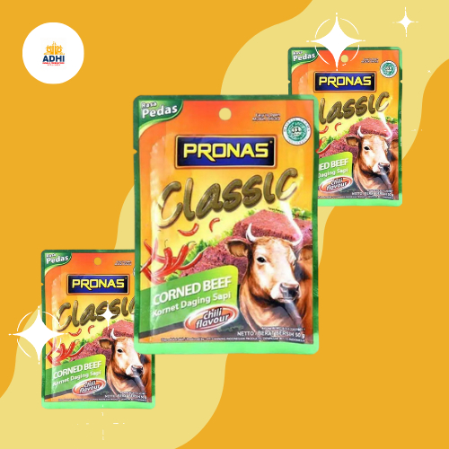 

PRONAS CORNED BEEF CHILI SACHET 50G