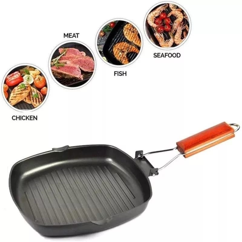 Square grill pan / bakaran sate BBQ grill
